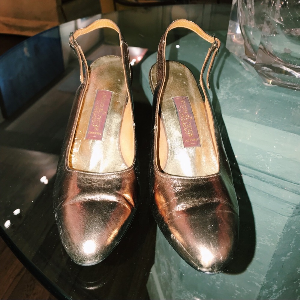 bronze heels - Picture 2 of 3